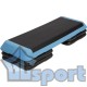 Степ доска GCsport PRO 3-х уровневая (синяя), (степ платформа)