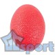Эспандер Яйцо кистевой GCsport (красный) нагрузка 20кг, силиконовый