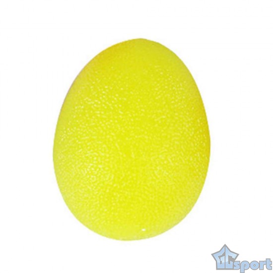 Эспандер Яйцо кистевой GCsport (желтый) нагрузка 15кг, силиконовый