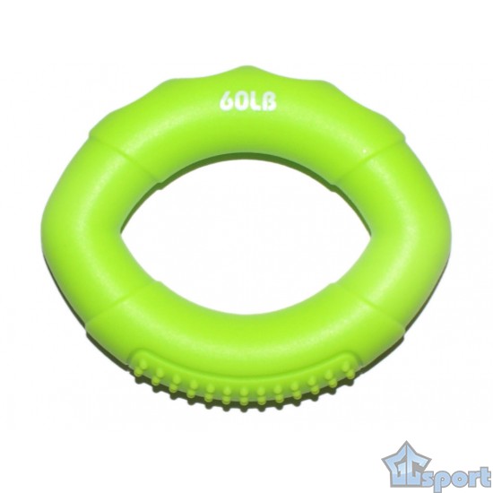 Эспандер кистевой GO DO, нагрузка 27,2 кг, салатовый