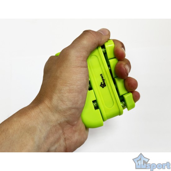 Эспандер для пальцев - тренажёр для кисти руки GCsport (зеленый)