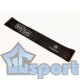 Эспандер-резинка для фитнеса GO DO латексная X-heavy, черная (нагрузка 16,8 кг)