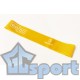 Эспандер-резинка для фитнеса GO DO латексная Medium, желтая (нагрузка 10 кг)