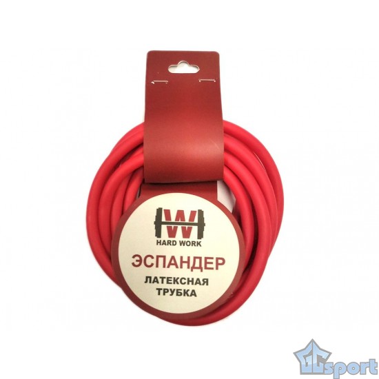 Эспандер латексная трубка Hard Work, красный