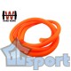 Эспандер-жгут трубчатый Hard Work с чехлом, оранжевый, толщина 12мм, длина 5м