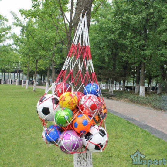 Сетка для переноски и хранения мячей GCsport Color (до 10 мячей) с ручками