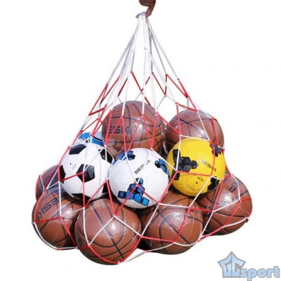 Сетка для переноски и хранения мячей GCsport Color (до 10 мячей) с ручками
