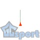 Стойка обводная пластиковая GCsport 1,5 м для футбольных тренировок