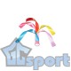 Султанчик детский GCsport на кольце с цветными лентами