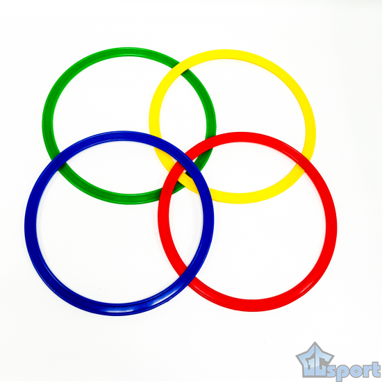 Набор плоских обручей 50 см (4 шт) GCsport