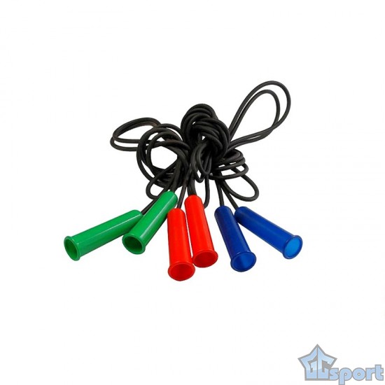 Скакалка гимнастическая резиновая (2,8м / шнур 5мм)