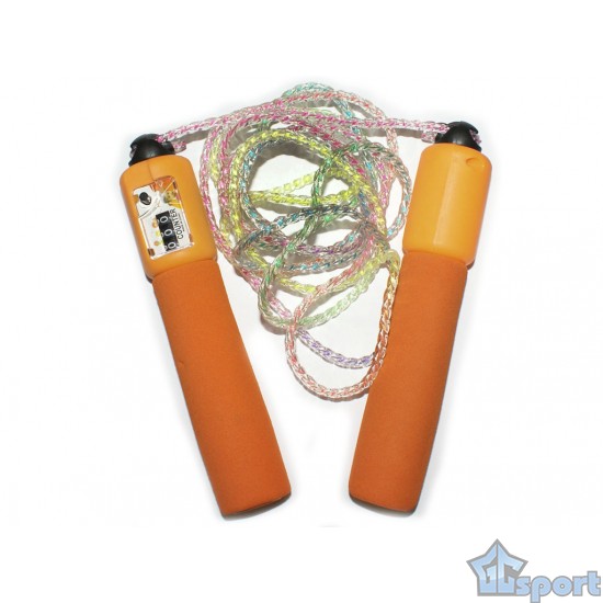 Скакалка гимнастическая 2,5 м с механическим счетчиком