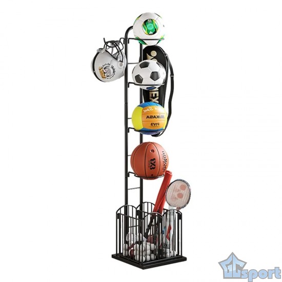 Стойка-стеллаж для хранения мячей и спортивного инвентаря, GCsport