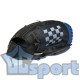 Перчатка для бейсбола (подростковая), тип-1, черно-синяя, GCsport