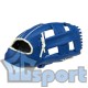 Перчатка для бейсбола (подростковая), тип-2, синяя GCsport