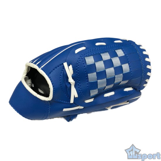 Перчатка для бейсбола (взрослая), тип-1, синяя, GCsport