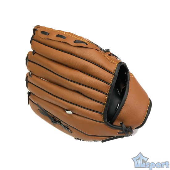 Перчатка для бейсбола (взрослая), тип-1, коричневая GCsport