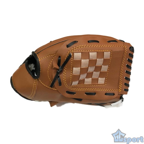 Перчатка для бейсбола (взрослая), тип-1, коричневая GCsport