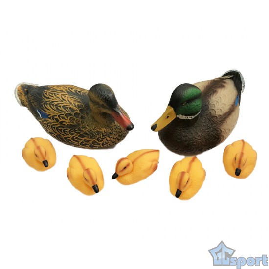 Набор чучел Семья Уток, для охоты, декора, для развития детей (комплект)
