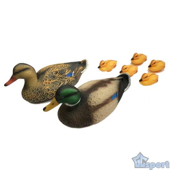 Набор чучел Семья Уток, для охоты, декора, для развития детей (комплект)