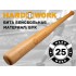Бита бейсбольная деревянная (бук) Hard Work 25 дюймов