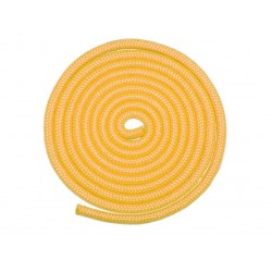 Скакалка для художественной гимнастики GC sport (длина 3м), желтая