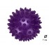 Мяч массажный надувной 7см фиолетовый