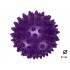 Мяч массажный надувной 8см фиолетовый