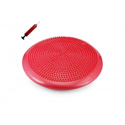 Диск массажный 33см с насосом, красный