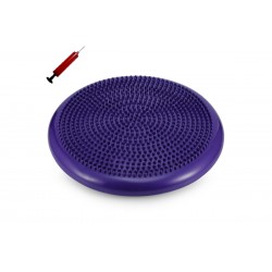 Диск массажный 33см с насосом, фиолетовый