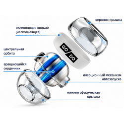Гироскопический кистевой эспандер GO DO зеленый