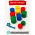 Игра Мягкие городки (8 фигур + 2 мяча)