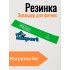 Эспандер-резинка для фитнеса GO DO латексная X-easy, зеленая (нагрузка 4 кг)