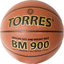 Мяч баскетбольный TORRES BM900, размер 5 (матчевый)