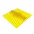 Коврик массажный с шипами GCsport 240х240 мм желтый