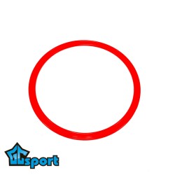 Плоский обруч 30см красный GCsport (Россия) 1шт