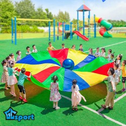 Детский игровой парашют гигант 10м GCsport