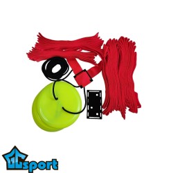 Разметка для пляжного волейбола 8х16 м, с якорями, Оптима, GCsport