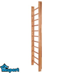 Стенка гимнастическая 2000х800 мм, круглые перекладины, бук / бук GCsport