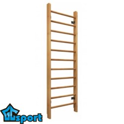 Стенка гимнастическая 2000х800 мм, круглые перекладины, бук / сосна GCsport