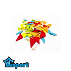 Набор Танграм 12 фигур (84 элемента) в контейнере GCsport
