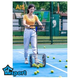 Тележка для уборки теннисных мячей с корзиной GCsport