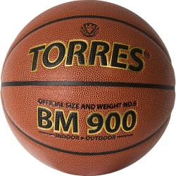 Мяч баскетбольный TORRES BM900, размер 6 (матчевый)