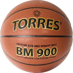 Мяч баскетбольный TORRES BM900, размер 7 (матчевый)