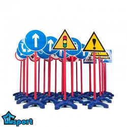 Набор знаков дорожного движения 24шт GCsport