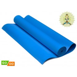 Коврик для фитнеса и гимнастики GO DO КВ6103 173х61х0,3 см, синий