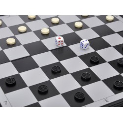 Игра настольная магнитная 3 в 1 (доска 30х30 см)