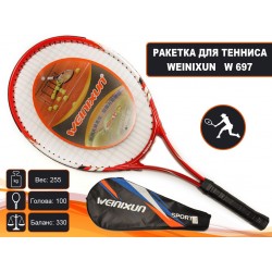 Ракетка для большого тенниса WEINIXUN W-697 красная