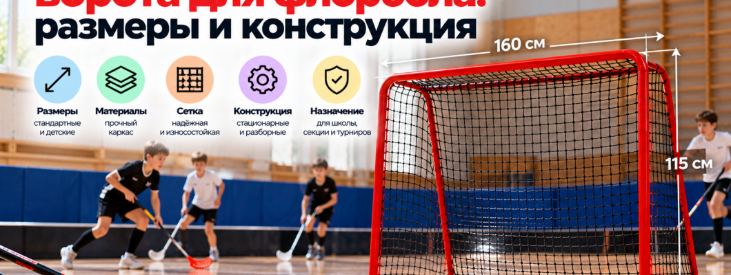 Как выбрать ворота для флорбола: размеры и конструкция