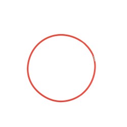 Обруч (d 50см) облегченный (красный)